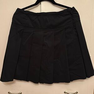 Vintage BCBG black a line skater skirt